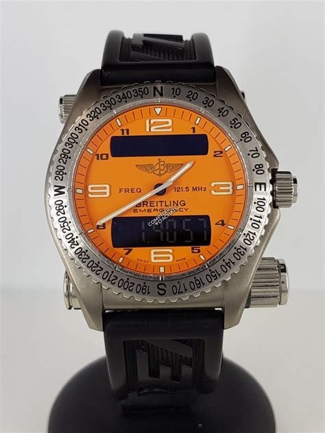 breitling emergency watch ref e581211 made by dassaultat|Emergency .